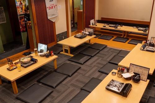 【お座敷個室】貸切最大40名様までOK♪大人数宴会に◎
