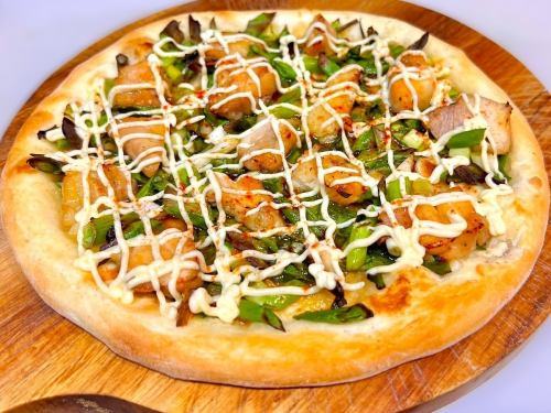 照り焼きチキンピザ