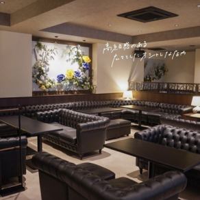 20名~40名までの大人数での貸切予約も承っております◎高級感あふれる空間で、特別なひとときをお楽しみください!