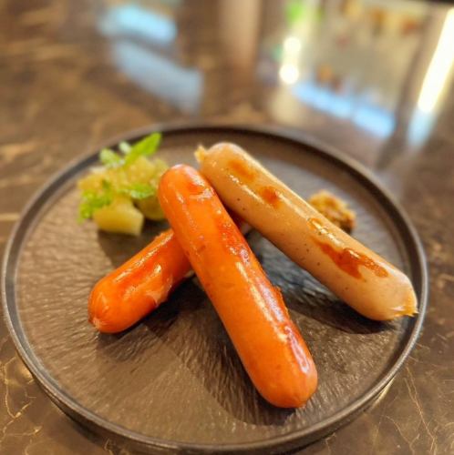 ソーセージ3種盛り