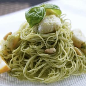 檸檬ジェノベーゼパスタ