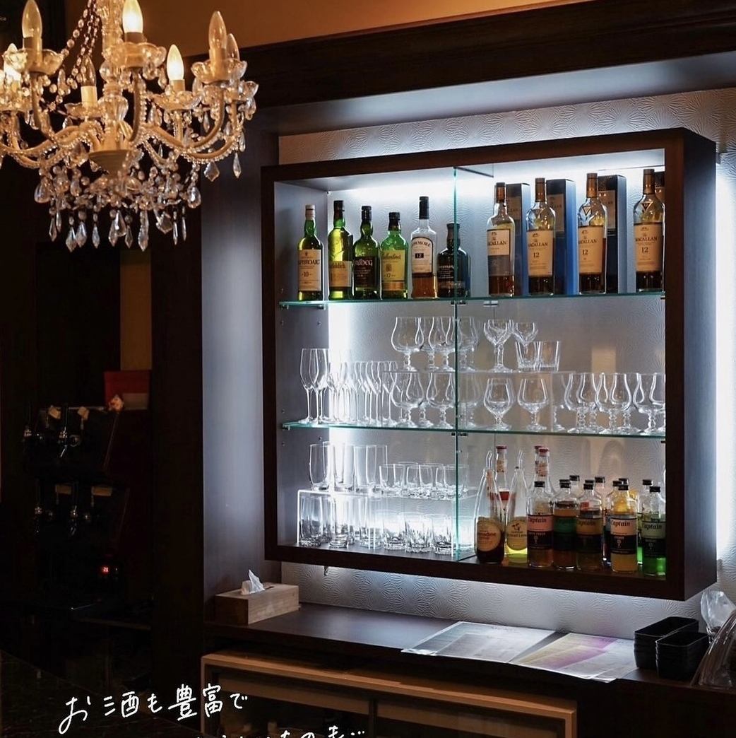 種類豊富なお酒をご用意しております!