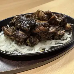 鶏もも炭火焼き