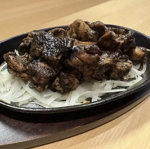 鶏もも炭火焼き