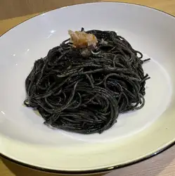 和風竹炭パスタ