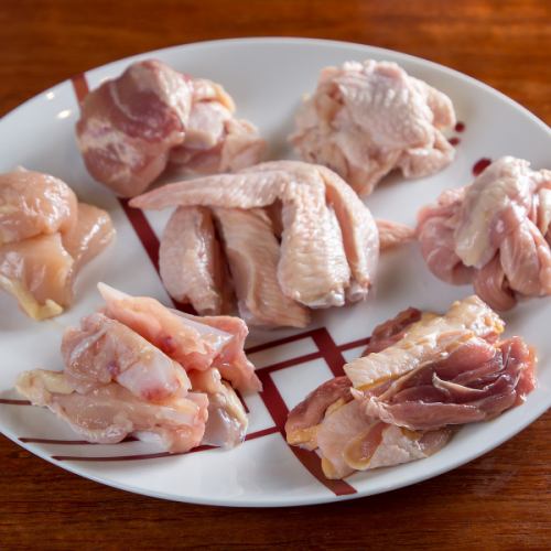 鶏焼肉 おまかせ7種盛