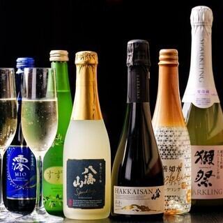 [3 hours / 12 carefully selected varieties] Ei-chan all-you-can-drink sake course