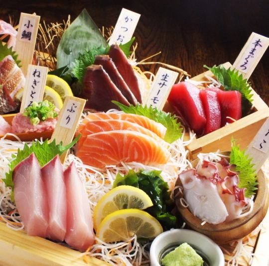 President's platter (7 types of sashimi)