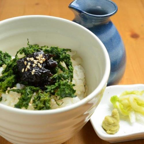 Kagahashidate soy sauce seaweed tsukudani chazuke
