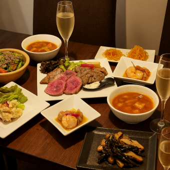 【ご予約限定】Odor bonaプレミアムコース　デザート付き♪<全8品>　6800円（税込）