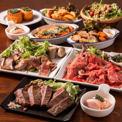 こだわりのお肉料理を堪能