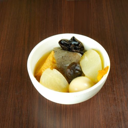 鶏ガラおでん盛合せ