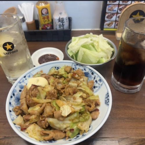 모츠 양배추 된장 볶음