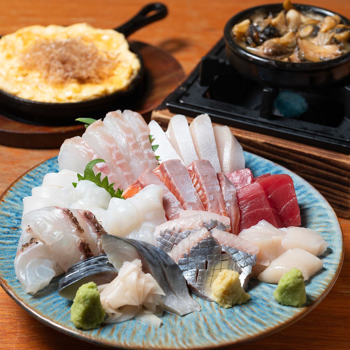 If you want to enjoy high quality seafood, please come to our store!