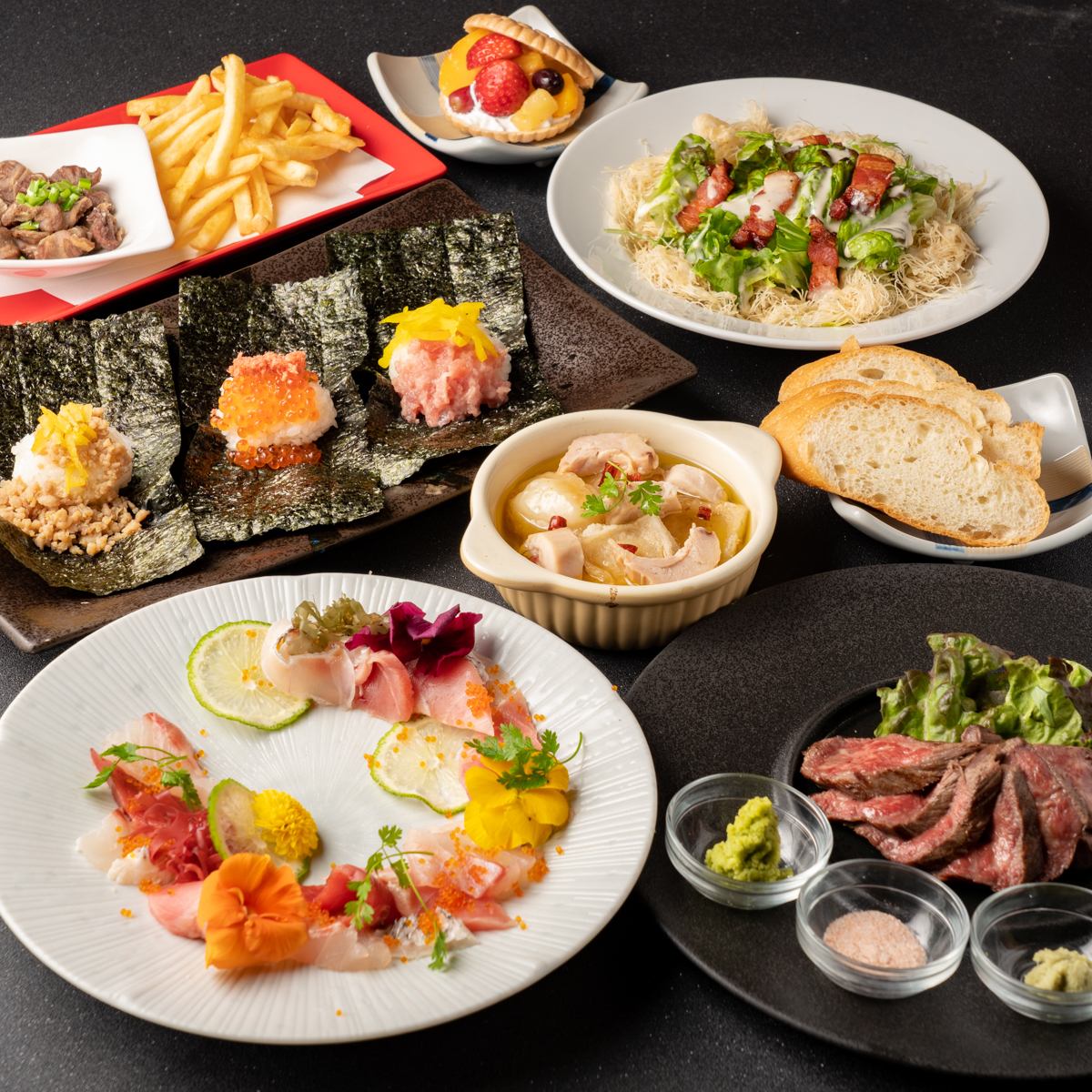 【2000円台準備中】2時間飲み放題付きコース3000円台も♪