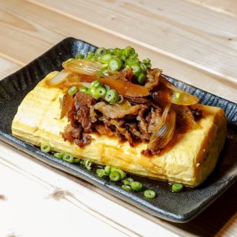 すき焼き出汁巻き卵