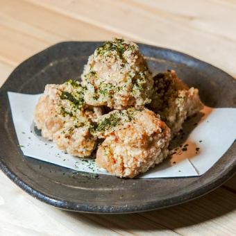 鶏の海苔塩唐揚げ