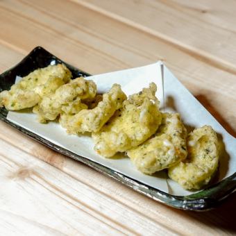 モッツアレラチーズの磯辺揚げ