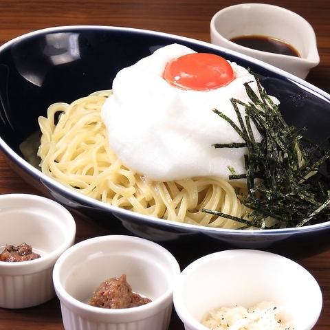 味の変化が楽しめる！名物☆卵かけパスタ♪ぜひ一度ご賞味あれ★