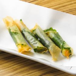 起司炸紫蘇卷