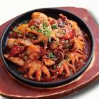 Stir-fried octopus