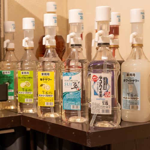 飲み放題のお得コースあり