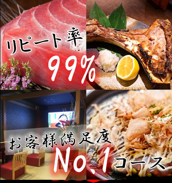 [Assorted sashimi & grilled extra-large grilled pork & Genghis Khan course] 4,500 yen with all-you-can-drink for 2 hours → 4,000 yen★