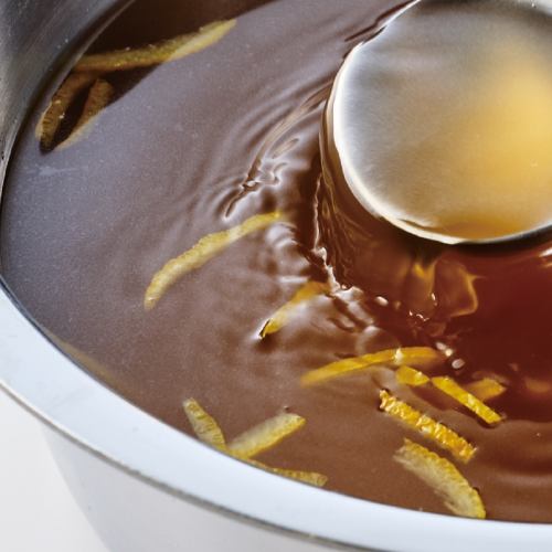 国产柚子等3种食材的香气浓郁的汤汁【海之恩赐】
