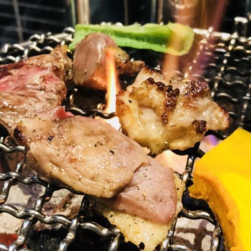 Carefully selected by the owner !! Charcoal grilled "Hyogo Ajidori"