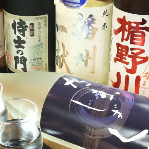 [Chicken dishes x sake] A wide selection of sake that goes well with the dishes ◎