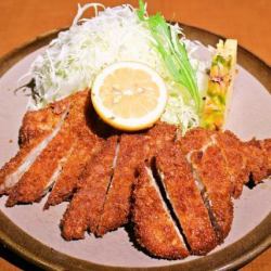 バラ肉とんかつ定食