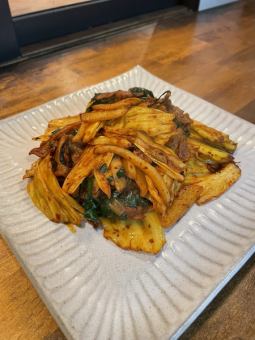 豚キムチ焼き
