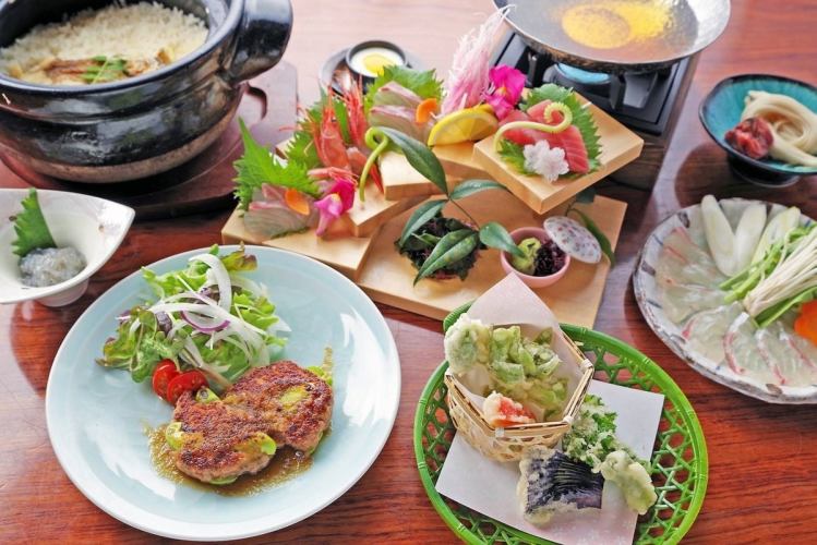 [8,850 yen course] 10 dishes including natural Thai shabu-shabu, grilled Sendai beef, etc. 8,850 yen (tax included)