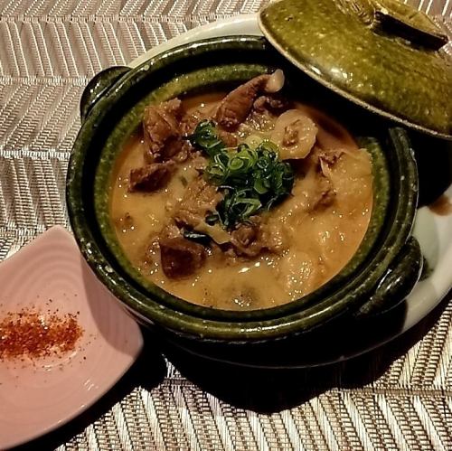 国産牛すじの土手煮