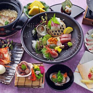【10,000円コース】涼月よりも豪華なコースとなります。詳細はお気軽にお問い合わせください