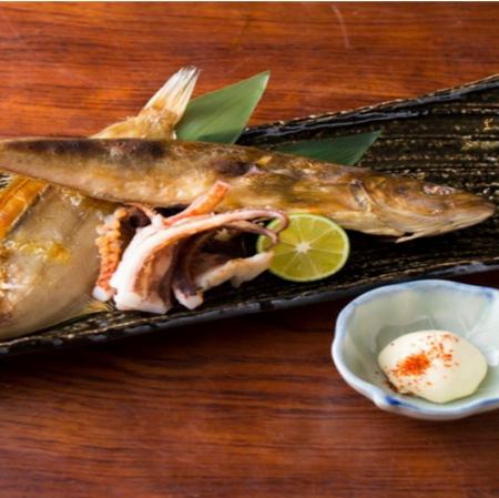 Compared to the special dried fish taste