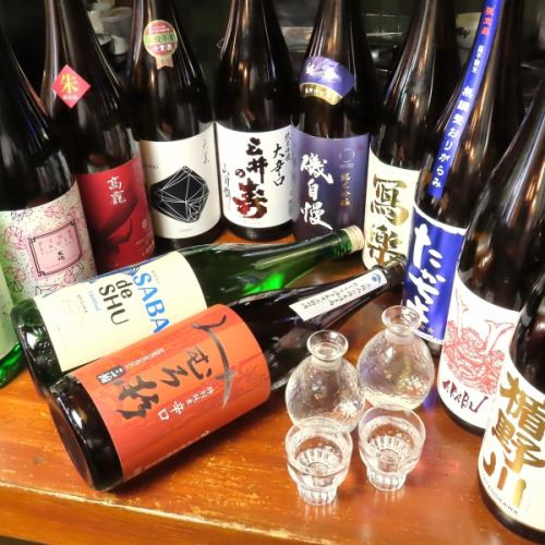 厳選された50種類の≪日本酒≫