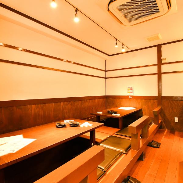最大13名様までご利用いただける、お座敷のご用意もございます★♪各種ご宴会やお集まり、ご家族のお食事など、多種多様なシーンに是非ご利用くださいませ！！！