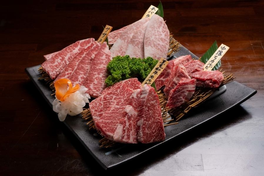 べごっこのカルビオススメの「盛合せ」メニューをご用意。シーンに合わせてお選びいただけます♪