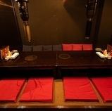 全席半個室のプライベート空間は、連結することも可能です。店舗貸切のご予約も承っておりますので、ご予算や人数などお気軽にお問い合わせくださいませ♪