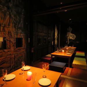 Excavated private room is a private space that can be used from a small number of people ◎ For drinking parties with friends and friends!
