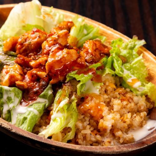 ニューヨーク風チキオーバーライス