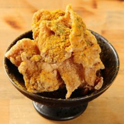 鶏皮カレーせんべい