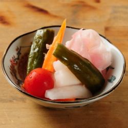 ガリとピクルス