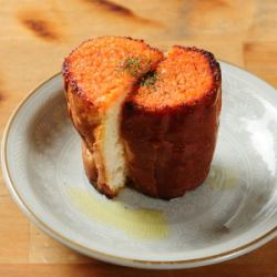 明太ガーリックトースト