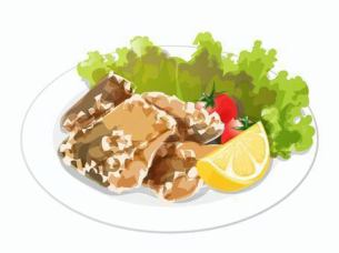 鰹の竜田揚げおろしポン酢