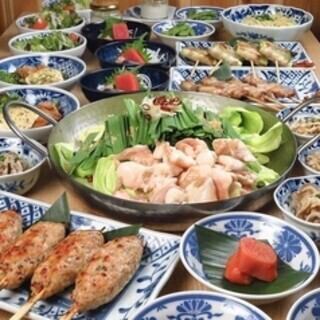 【1월~2월】신년회 극단 개별 모듬 코스 11품 6000엔(부가세 포함)⇒5500엔(부가세 포함)