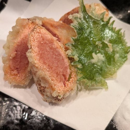 辛子明太子の天ぷら