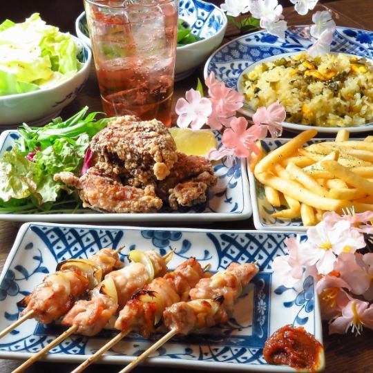 【4月～歓送迎会フラッグシップ個別盛りコース】12品7000円(税込)⇒6500円(税込)