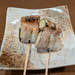 ズッキーニの豚巻串